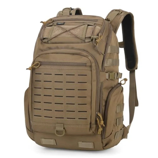 30L Molle Military Backpack, Tactical Backpack for Men, Cordura Backpack for Hiking, Camping, Trekking