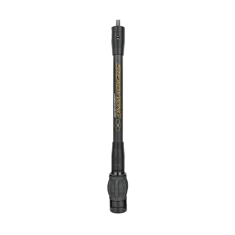 Archery Bow Stabilizer 3k Carbon Fibre 6/8/10/12/15 Inch Balance Rod Shock Absorber Damp Recurve Compound Bow Hunting Shooting