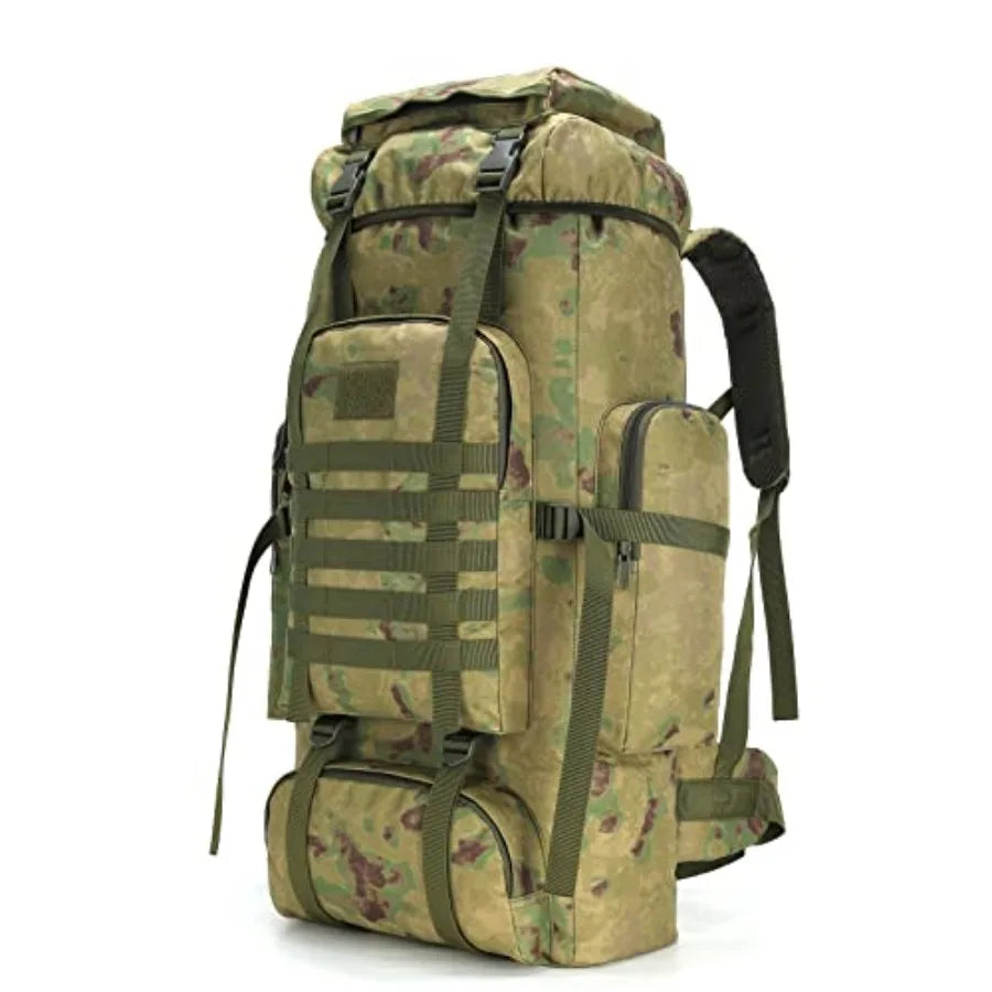 Hiking Backpack for Men 70L/100L Camping Backpack Military Rucksack Molle 3 Days Assault Pack for Climbing Camping Backpack, 3