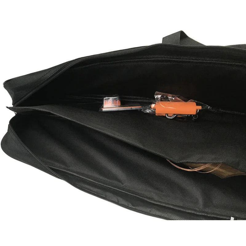 Takedown Recurve Bow Bag 32 Inch Carry Case Shoulder Hand Holder Portable for Hunting Shooting Target Practice Accessories