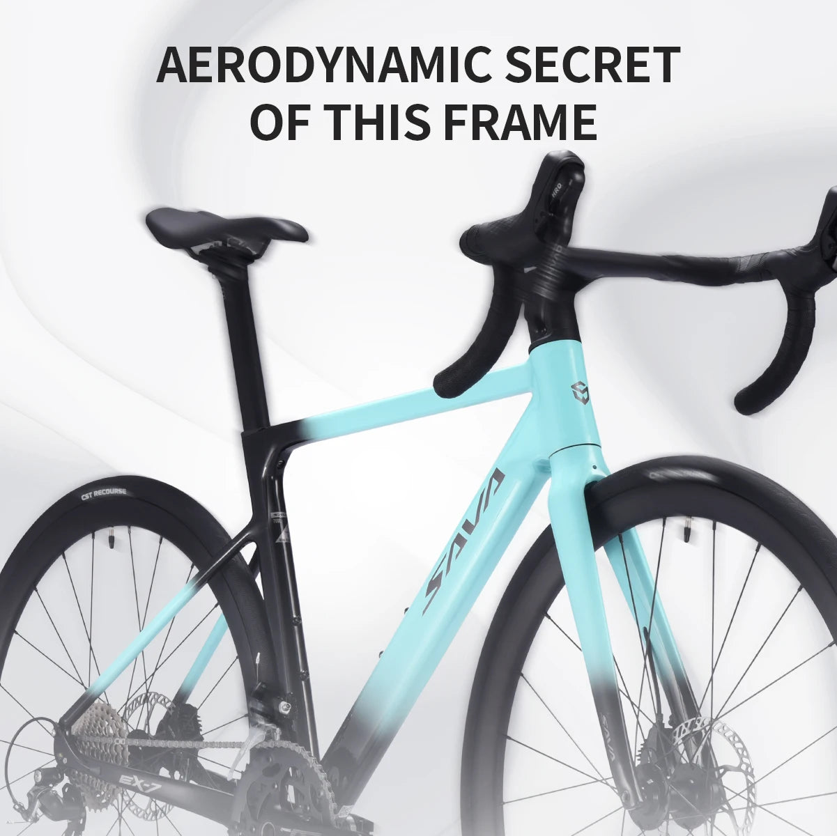 2026 New SAVA EX7‑S‑R4700 Complete Road Bike, Aluminum Frame With Carbon Fork, Shimano TIAGRA R4700 20‑Speed, 700C Hydraulic Disc Cyclocross Bicycle For Adult
