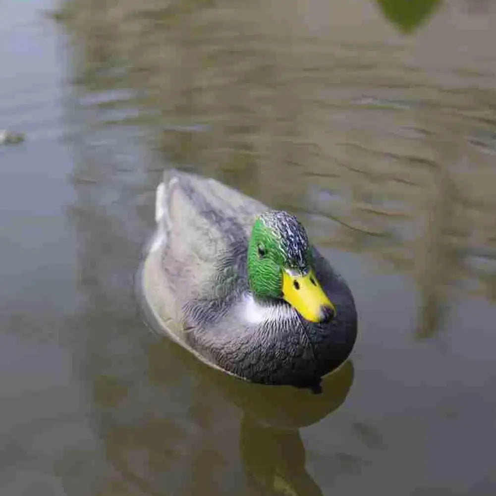 3D Floating Duck Decoy Hunting Shooting Style Fishing Lure with Garden Park Lake Simulation Design for Outdoor Decor