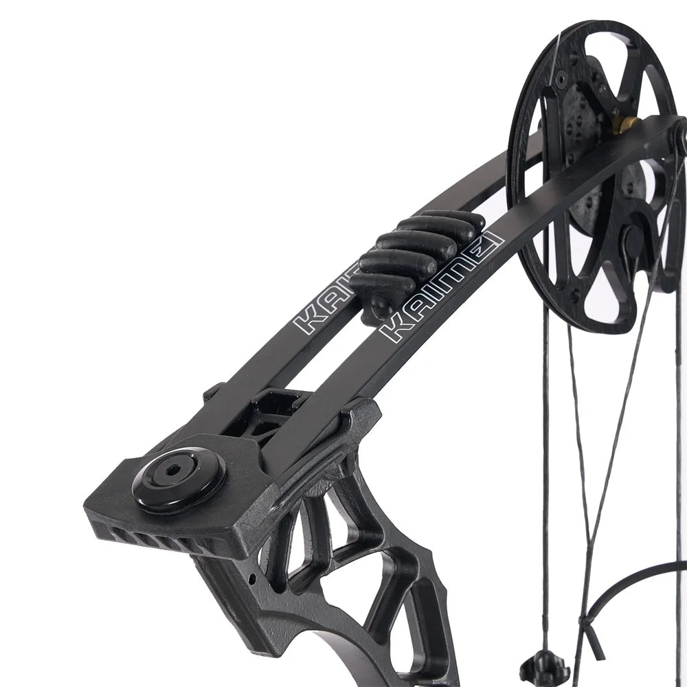 30-60lbs Compound Bow 37inchs Adjustable Hunting Bows with Sight Brush Stabilizer for Outdoor Archery Shooting