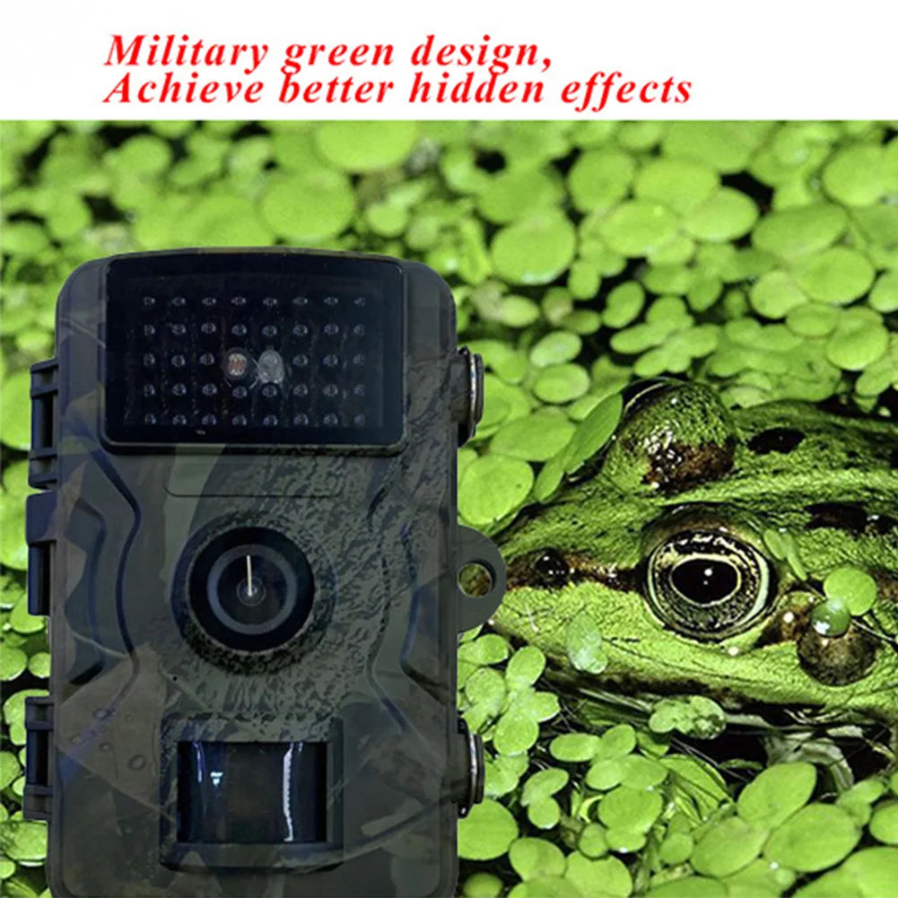 Hunting Trail Camera Waterproof Hunting Camera Motion Activated Infrared Night   Cam for Scouting Hunting