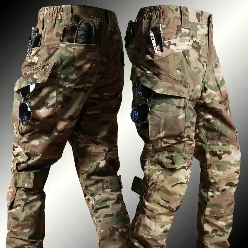 Outdoor Pants Tactical Suit Men Airsoft Hunting Clothes Paintball Military Uniform Assault Hiking Shirts Special Forces Sets