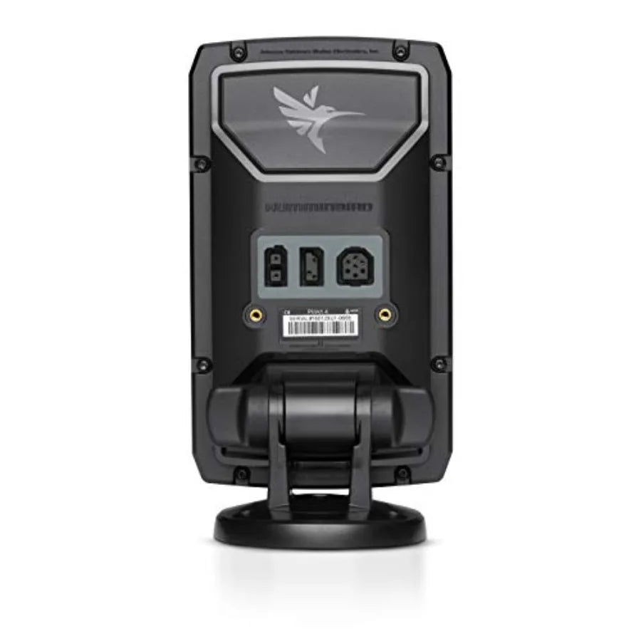 PiranhaMAX 4 Fish Finder, Down Imaging for freshwater fishing, PVC housing, black, high-contrast display and dual-beam sonar