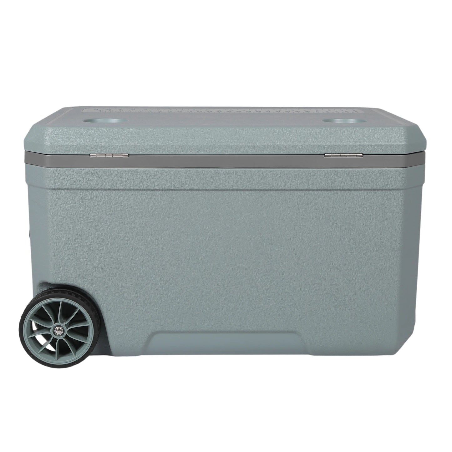 70L Camping Cooler Keep Food Warm 30 Percent Lighter Than Rotomolded with Handle for Beach Drink Beverage Camping Picnic Fishing
