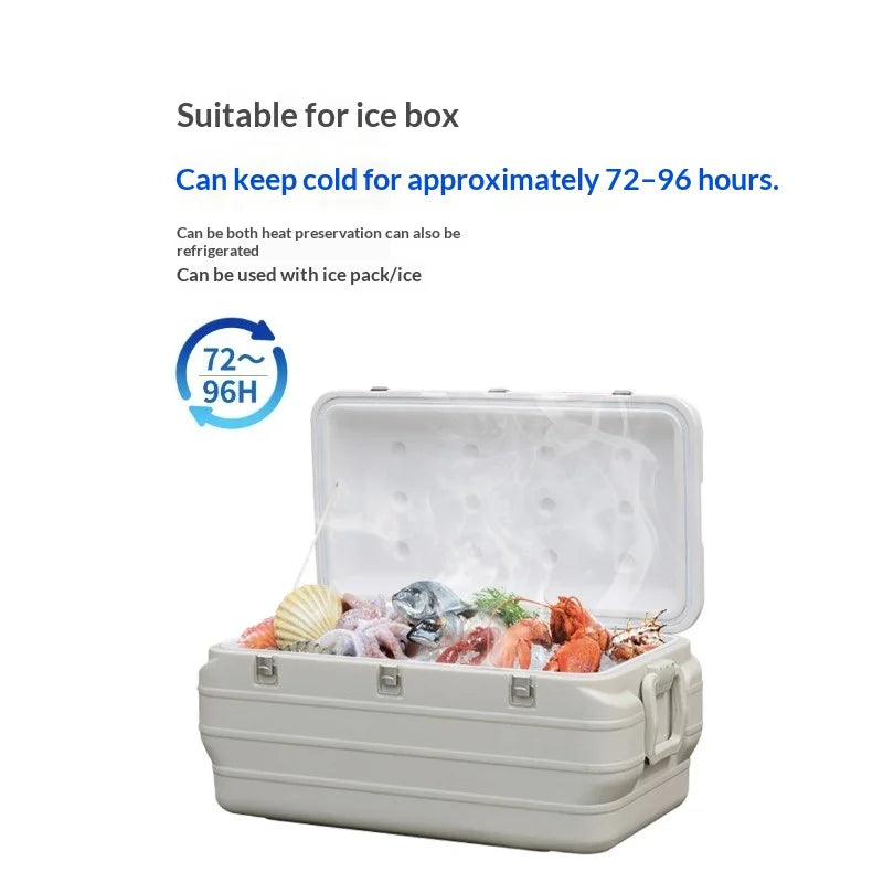 Insulated Cooler Dry Ice Huge Capacity Sea Fishing Seafood Storage Vegetable Fruit Preservation Cold Chain Cool Box Ice Box