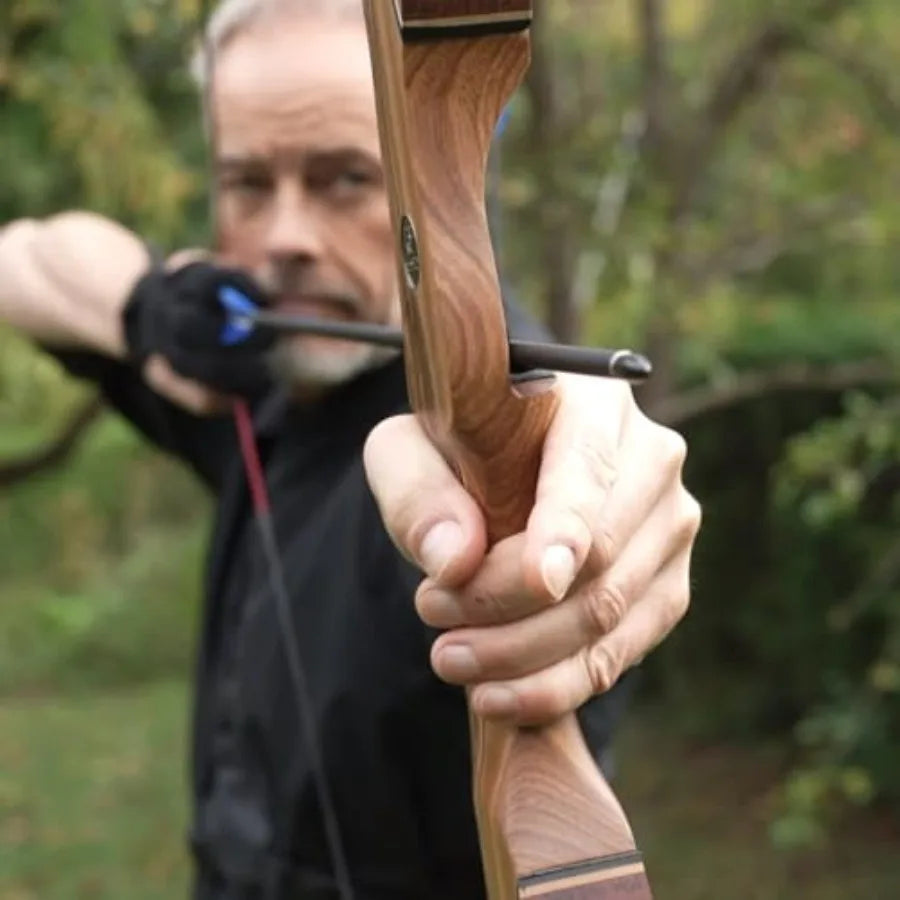 Eagle X9 New 58 RTH Standard Recurve Bow and Arrow Set for Adults and Hunters Wooden Takedown Recurve Bow Package for Outdoor a