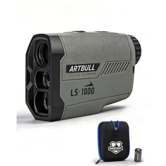 1000 Yard Laser Rangefinder 6X with Slope Golf Hunting Range Finder with Scan Flag Lock Vibration IPX4 Waterproof High