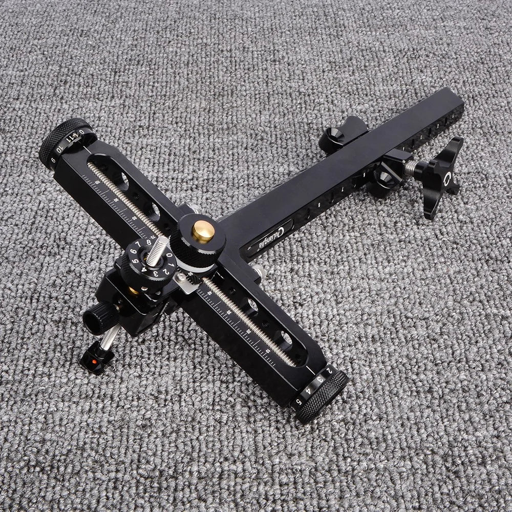Aluminum Recurve Bow Sight 1 Pin Adjustable Right Hand for Archery Hunting Target Shooting Practice Use
