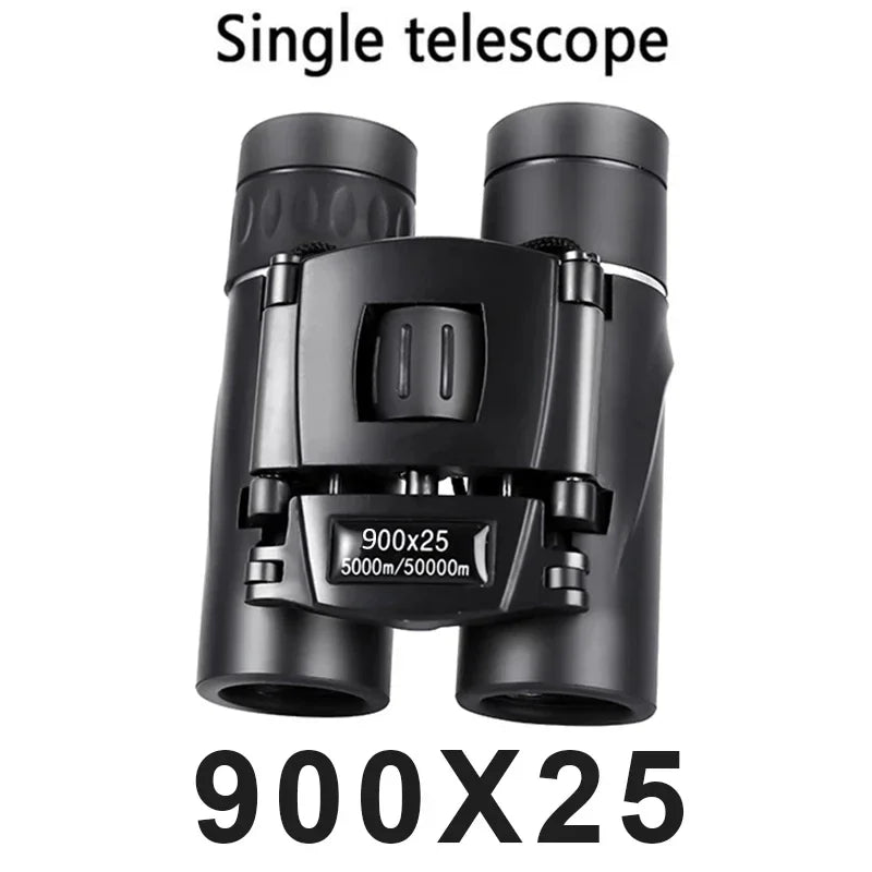 Powerful Long Range 900x25 BAK4 Binoculars Low Light Jumelles for Hunting Camping Outdoor Telescopes