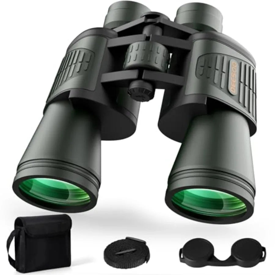 20x52 Binoculars for Adults High Powered - HD Large View Binoculars with Low Light Vision - Professional Binocular for Bird Wat
