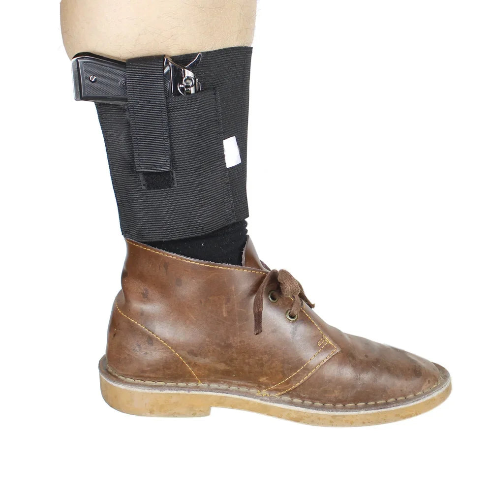 Outdoor Sports Ankle Holster,Concealed Carry,Leg Carry Bag,Left and Right Leg,Small Compact Size,Hunting Accessories
