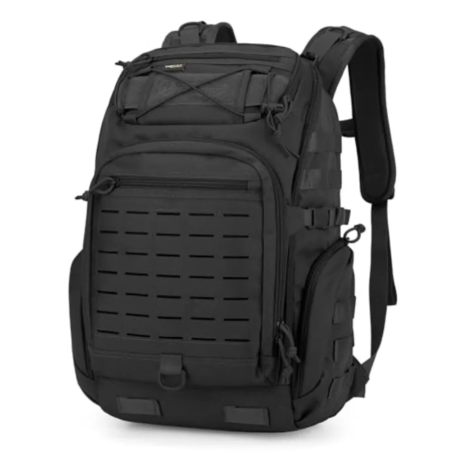 30L Molle Military Backpack, Tactical Backpack for Men, Cordura Backpack for Hiking, Camping, Trekking