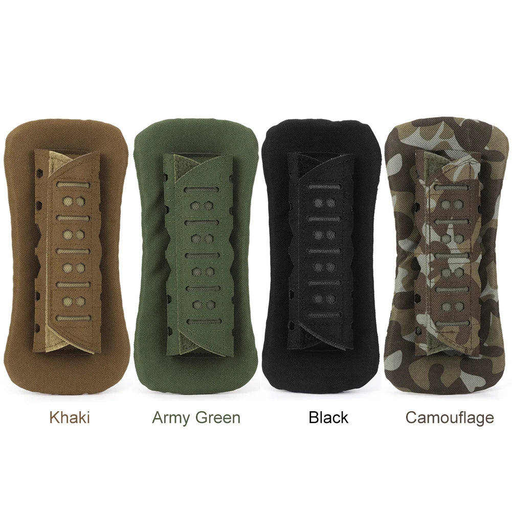 Tactical Vest Strap Shoulder Pad Shoulder Comfort Cushion Mesh Padded Molle Web Nylon For Backpack Vest Plate Carrier