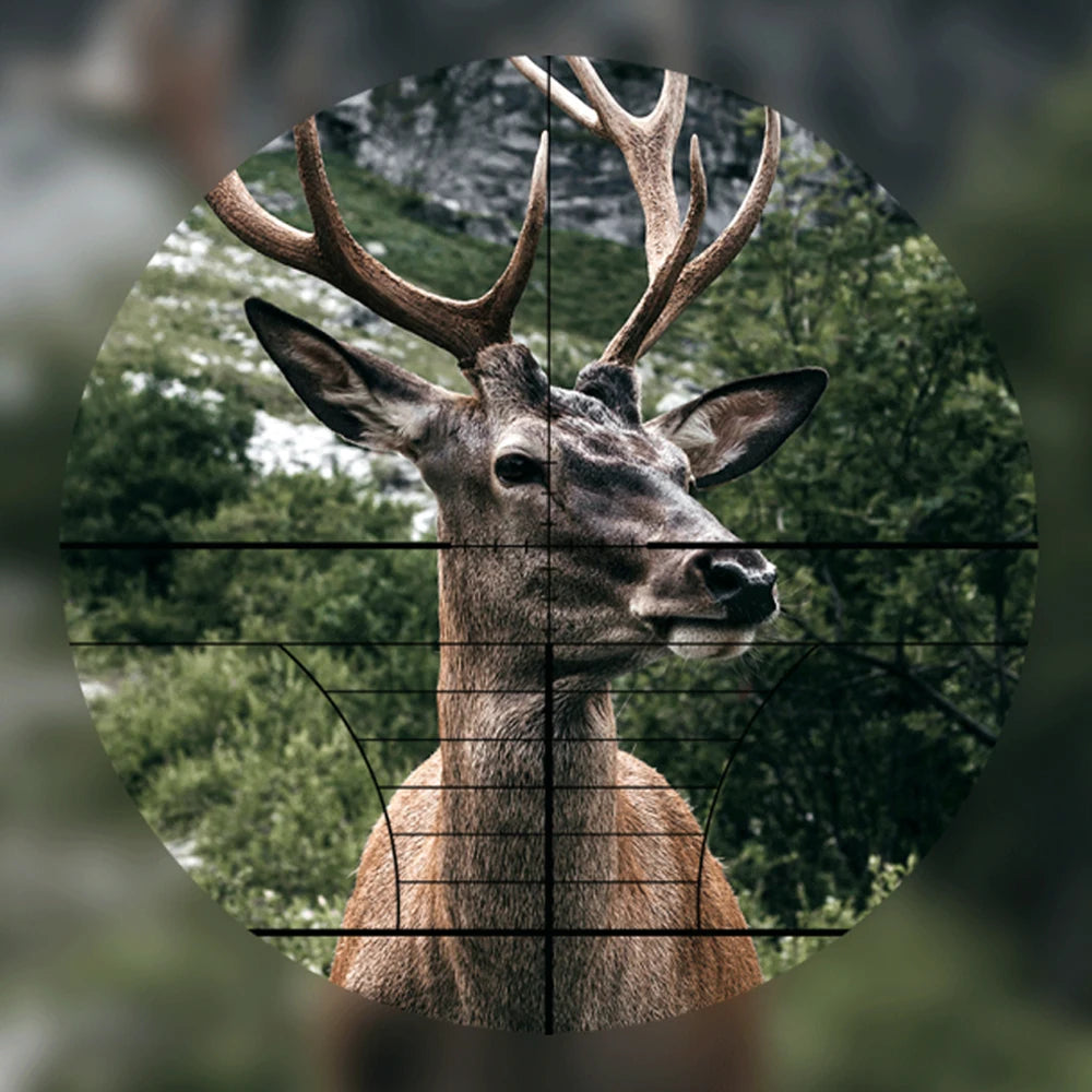 3-9x40 Optics Scope Tactical Hunting Sight with Rangefinding Reticle Hunting Scopes