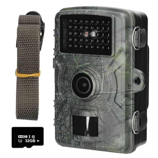 16MP 1080P Portable Day Night Photo Video Taking Trail Camera Multi-function Outdoor Huntings Observation Camera IP66 Waterproof