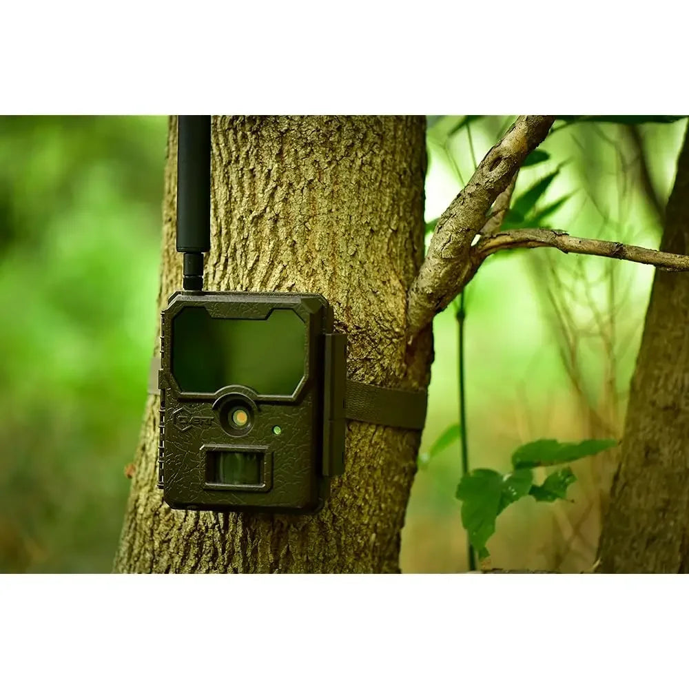 4G LTE Cellular Game & Trail Camera for Hunting Deer and Wildlife – 20mp High-Res Images & 1080p