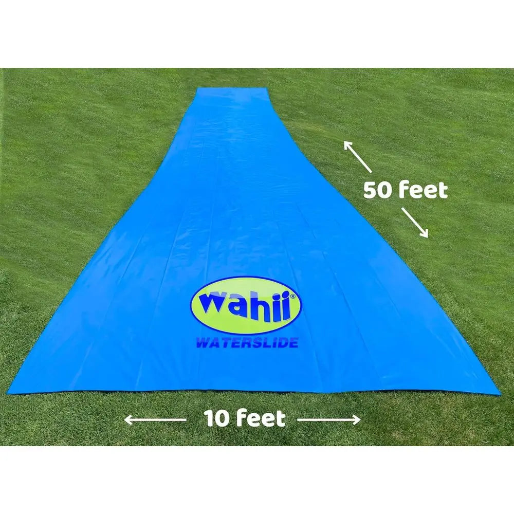 Waterslide - The Original Giant Backyard Family Lawn Water Slide - Adult and Teen Super Slip and Slide. Giant Blue Water Slide