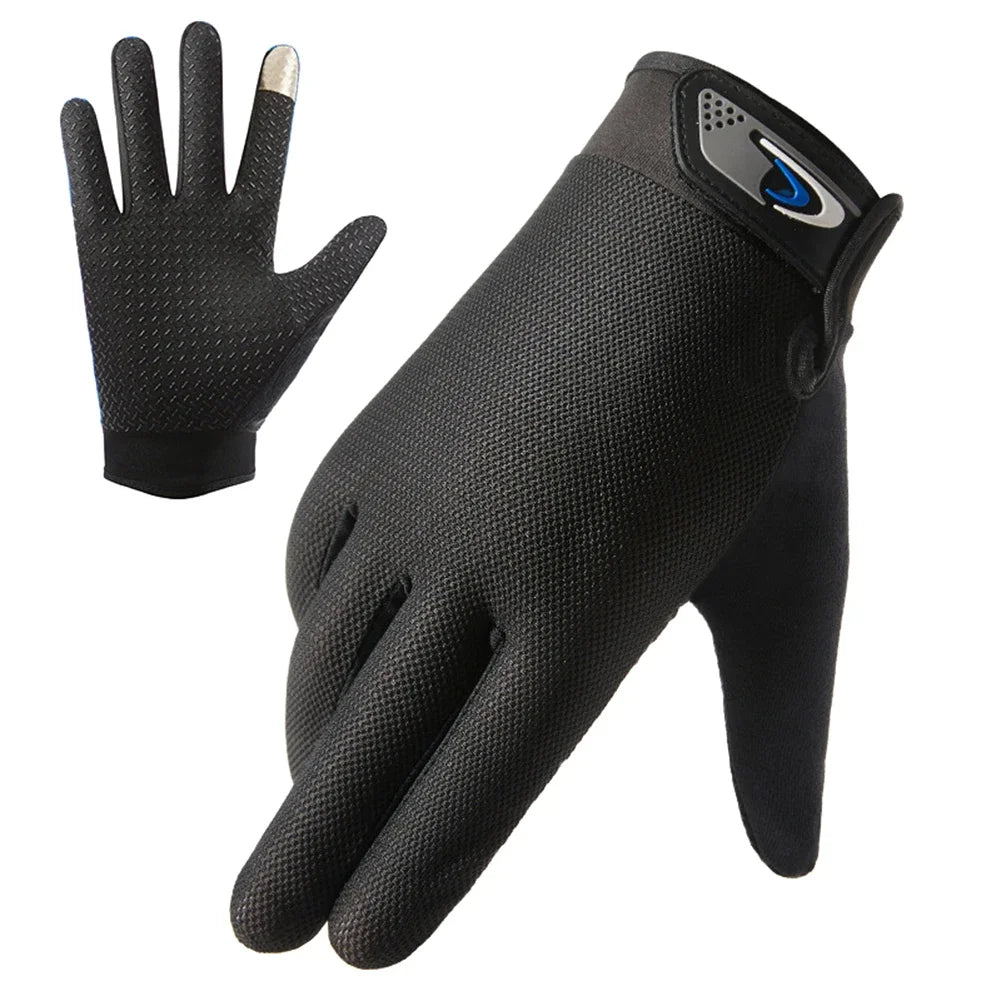 Full Finger Fishing Gloves Summer Men Women's Fishing Gloves Long Mtb Touchscreen Breathable Fishing Accessories