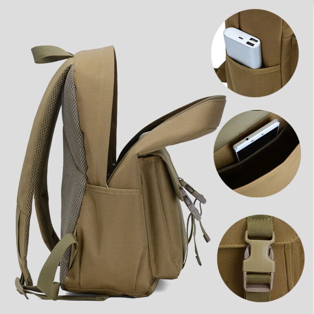 19L Tactical Military Hiking Outdoor Camping Hiking Rucksack Sling Shoulder Bag Pack Backpack for Women Men