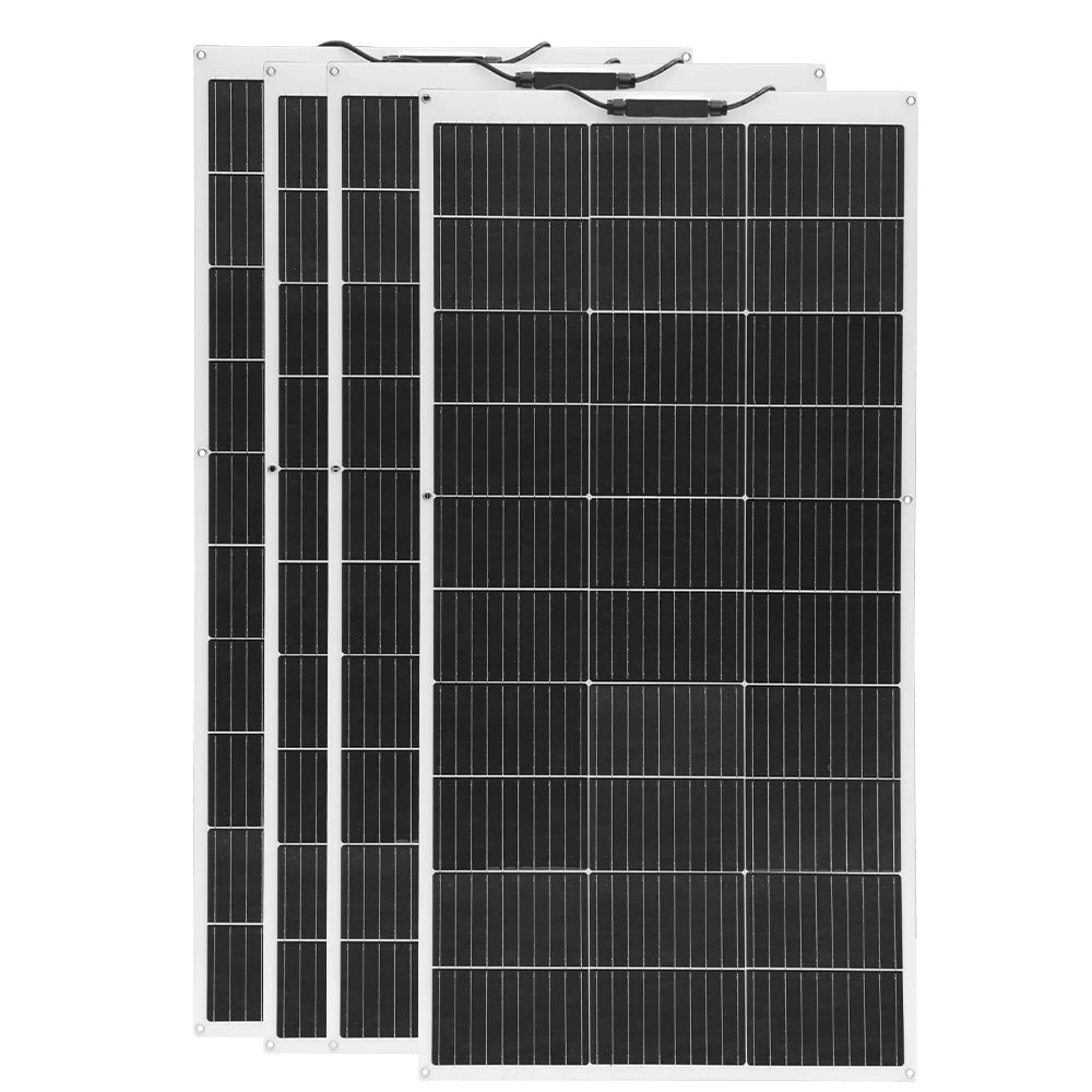 XINPUGUANG Solar Panel 300w 400w 200w 100w Flexible Monocrystalline Solar Cell Photovoltaic Solar Panels Kit 12V Battery Charger