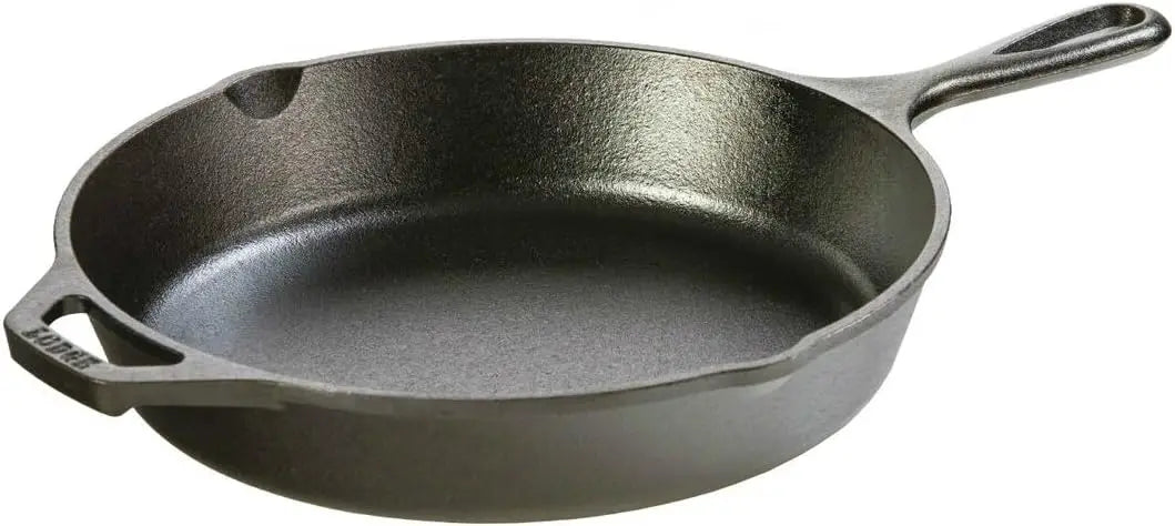 Cast Iron Skillet Set 5-Piece Pre-Seasoned Cookware with Griddle and Dutch Oven PFAS-Free Non-Toxic