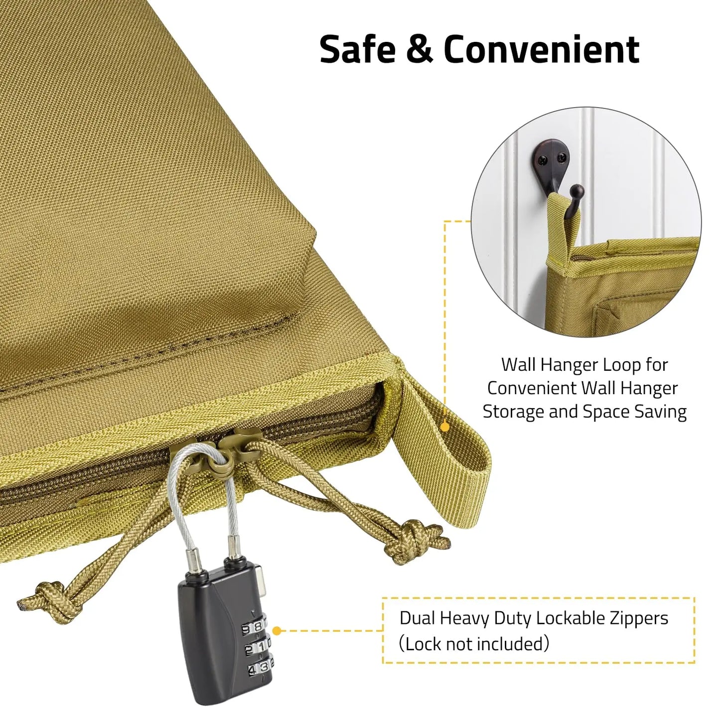 CVLIFE Soft Rifle Case 28 inch Gun Bag Pistol Tactical Shotguns Lockable Zipper Outdoor Hunting Shooting