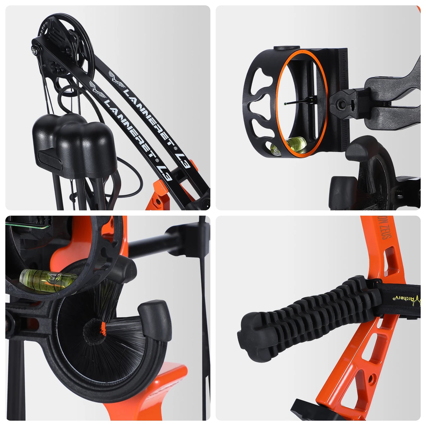 Junior Compound Bow Set for Youth, Kids, Beginners & Women, 10-40Lbs 16"-28" Adjustable Lightweight Hunting and Shooting Bow