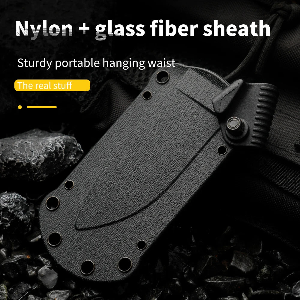 High quality multifunctional knife, outdoor survival knife, can be used for outdoor activities, hiking, men's gifts