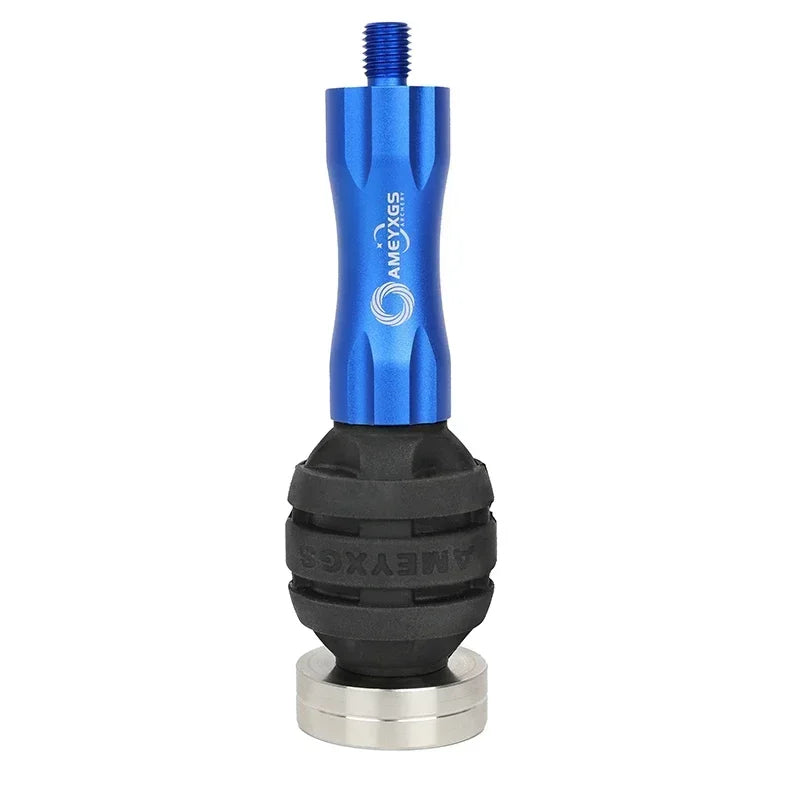 1pc Compound Bow Stabilizer Shock Absorber Rod Stabilizer Bar 4.4inch Alloy Balance Rod Side Rod Hunting Shooting Accessories