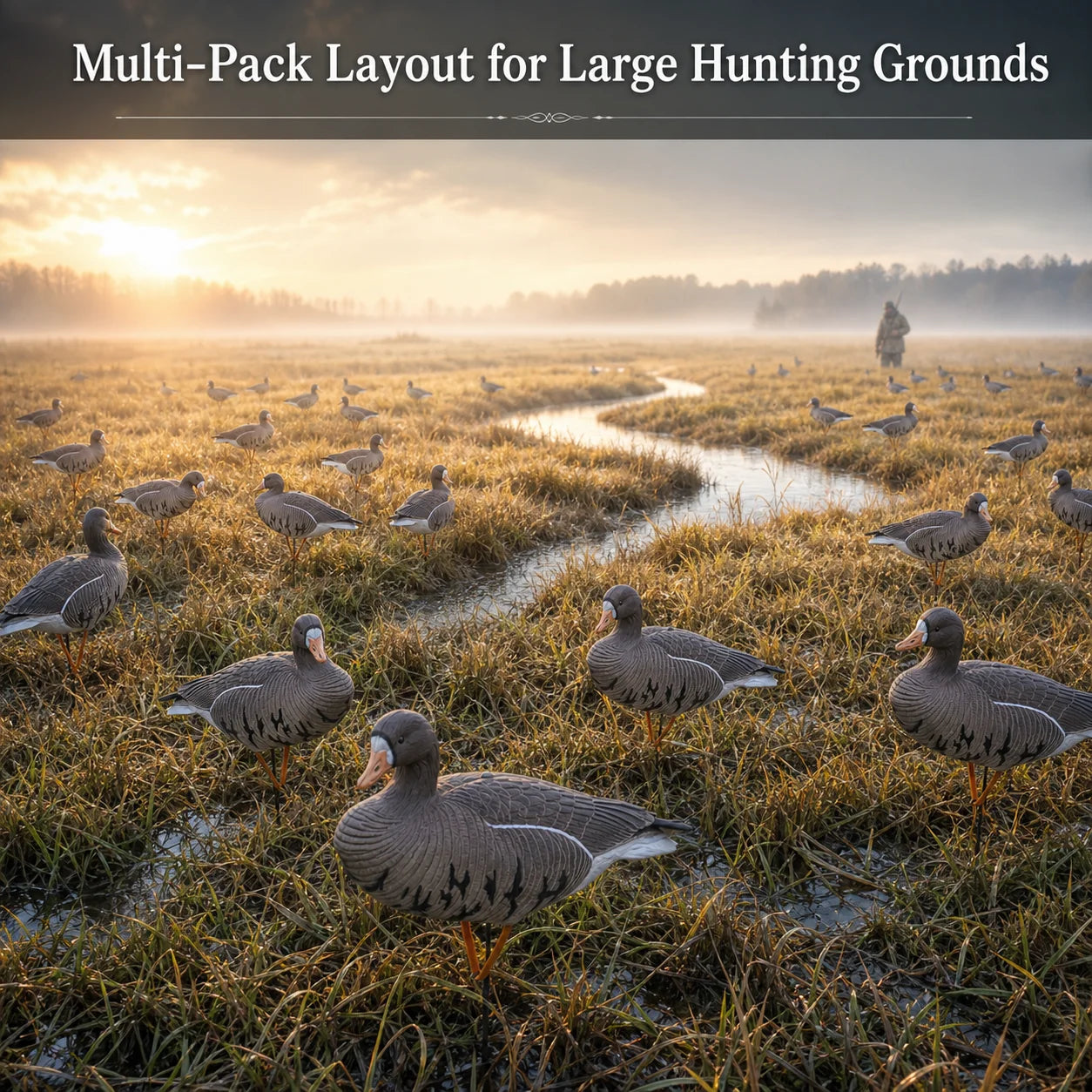 Goose decoy,foldable eva hunting bait,3d lifelike waterproof decoy,wetland lake garden ornament