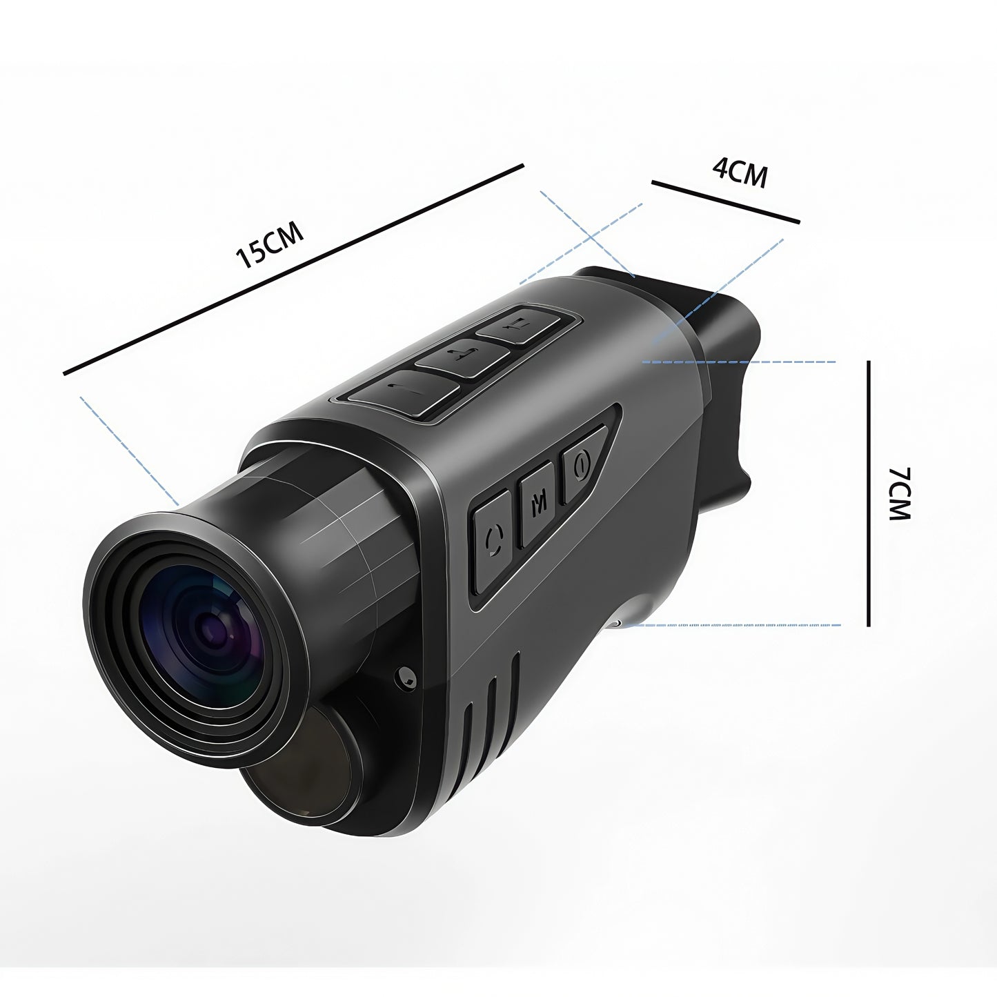 A set of hunting camera and night vision device, 16 megapixel hunting camera, high-definition night vision device, essential outdoor hunting set, high-definition monocular night vision device