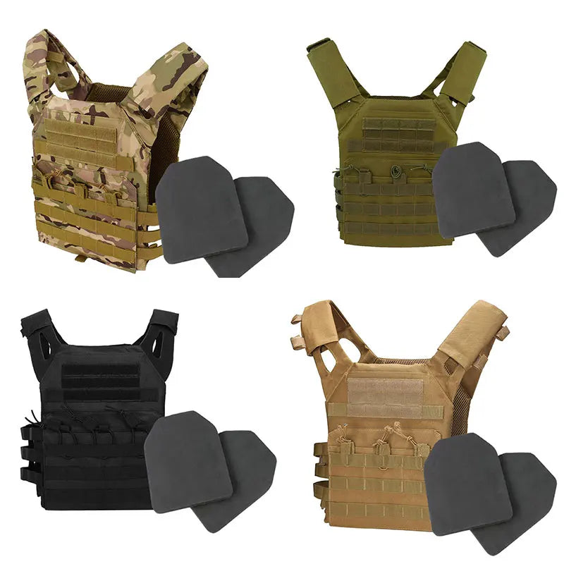 Nylon Tactical Vest Body Armor Hunting Carrier Airsoft Accessory Combat MOLLE Camo Cosplay  Army Vest CS Game Jungle Equipment
