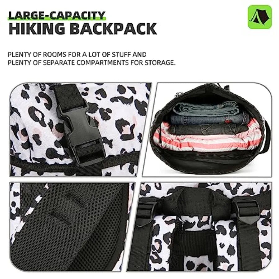70L Camping Hiking Backpack for Men Women Large Military Tactical Backpack Molle Rucksack Backpack for Outdoor