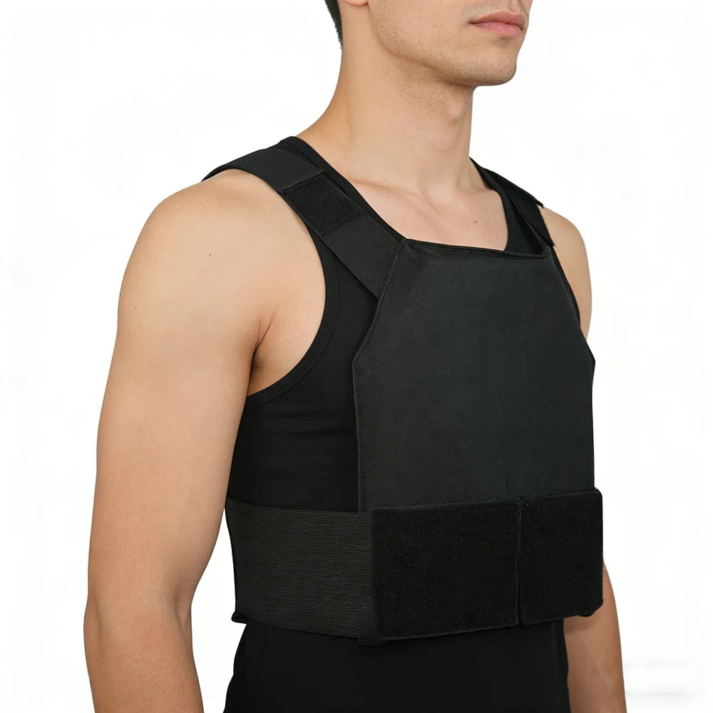 Thin Breathable Concealed Safety Vest-Can Insert 11x14inch 3a Board for Outdoor Safety Protection (Board Not Included)