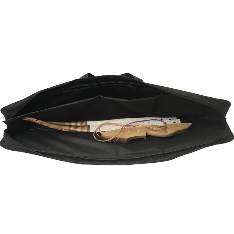 Portable Recurve Bow Bag 32 Inch Takedown Carry Case Shoulder Hand Holder for Outdoor Hunting Shooting Target Practice Use