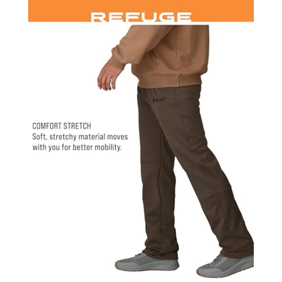 Men's Refuge Waterproof Fishing Wader for Fishing: Nylon Shell, Olive Green, Seam-Sealed for Full Waterproof Protection