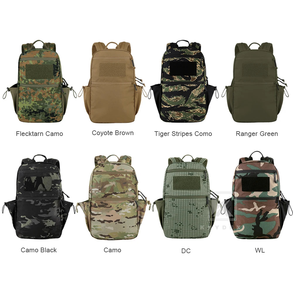 KRYDEX 14L 500D Tactical Daypack Outdoor Hiking EDC Backpack Bag Travel Lightweight Waterproof Backpack