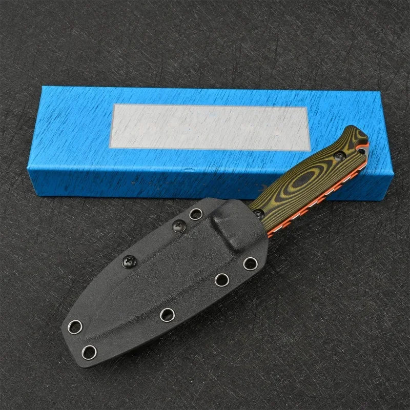 BM 15002 Portable Fixed Knife S90V Blade G10 Handle Outdoor Knife Camping Durable Portable EDC Multitool EDC Knife
