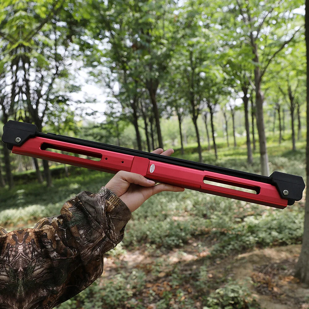 58 Inch Archery Takedown Folding Longbow Lightweight Aluminum Handle 25/35/40/50/60Lbs Left & Right Hand Target Hunting Bow