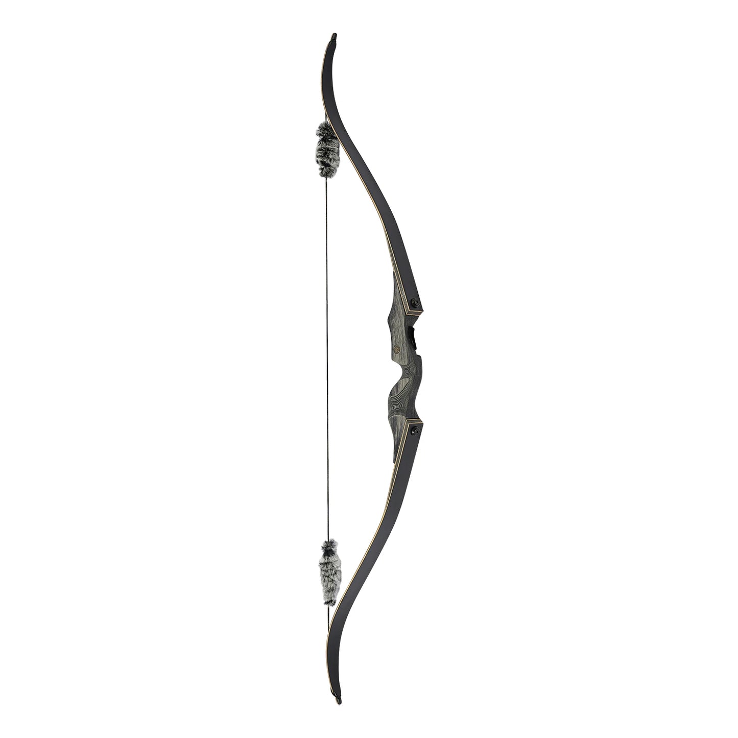 35lbs Black Takedown Recurve Bow, Wooden Recurve Bow Take-down Design, Recurve Bow Kit