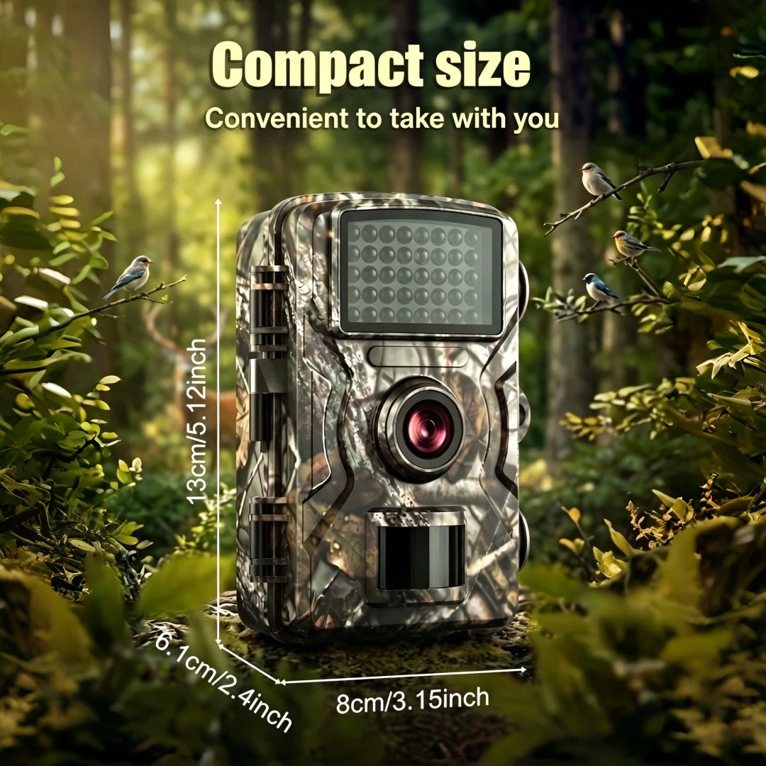 A set of hunting camera and night vision device, 16 megapixel hunting camera, high-definition night vision device, essential outdoor hunting set, high-definition monocular night vision device