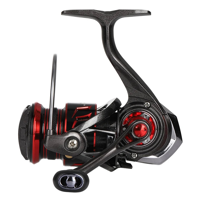BILLINGS Spinning Reel 6KG Max Drag 5+1BB Double Metal Spool 5.1:1 Gear Ratio Double Rocker No Gaps Fishing Reels for Freshwater
