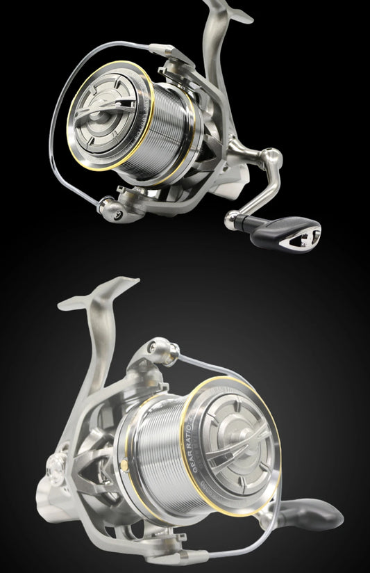 Long Shot Jigging Spinning Reel 8000/9000/10000/12000/14000 Series 18BB Surf Fishing Reels 55lb Max Drag Saltwater Big Reel