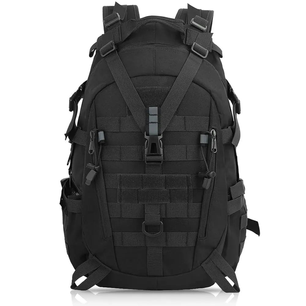 50L Camouflage Tactical Backpack MOLLE Hiking Rucksack Desert Pattern
