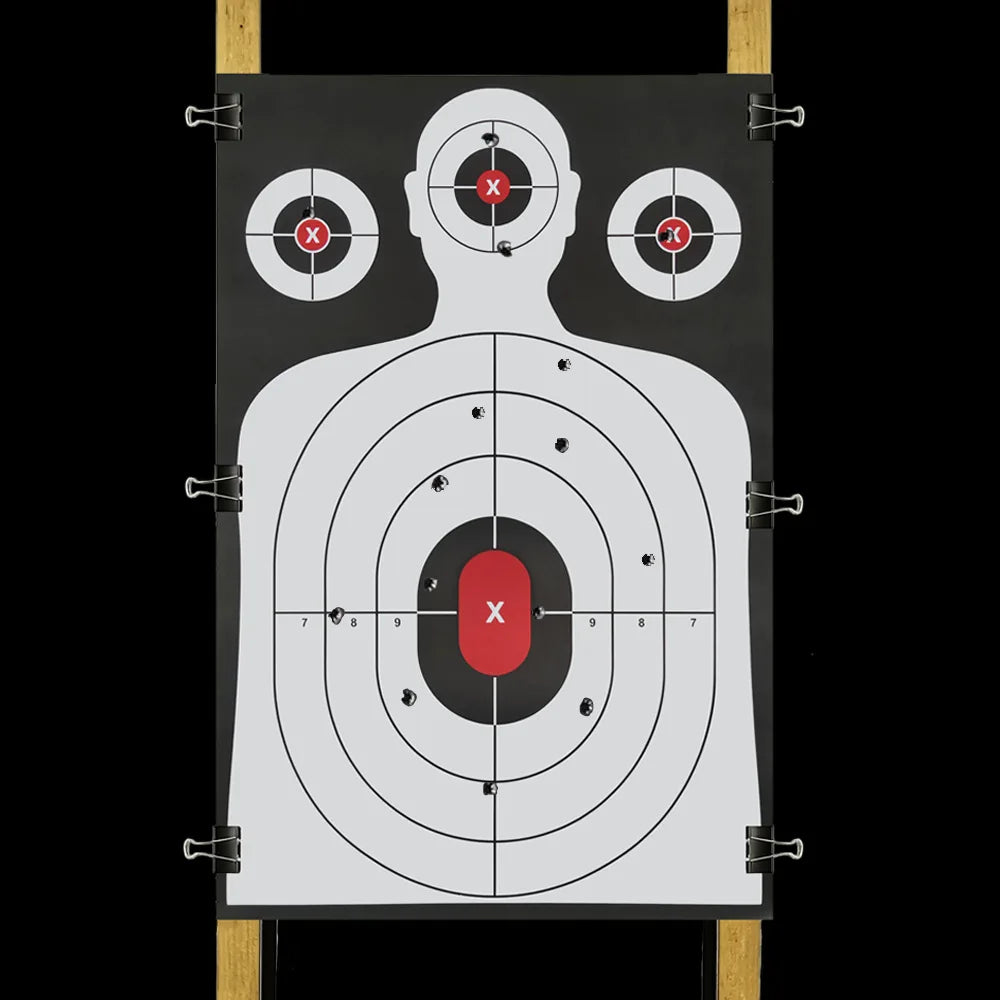 10PCS 58X88cm Shooting Target Paper Human Body Shape Shooting Targets Outdoor Sports Hunting Training Practice Paper