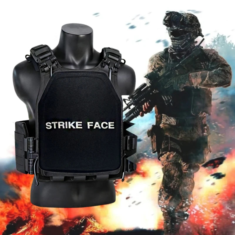 Protective board PE+Alumina anti MSC 7.62mm IVL protective board 10X12 inch plug-in tactical vest defense shield