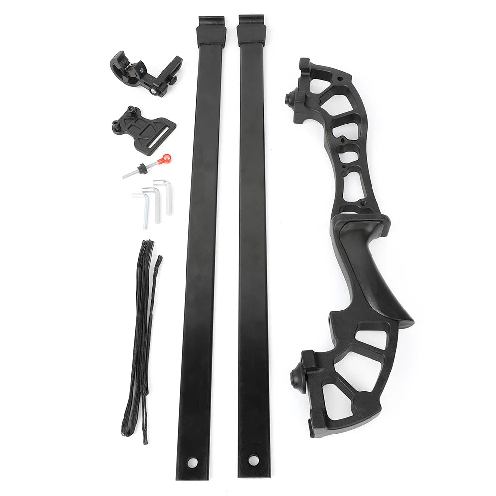 Archery Straight Pull Bow Set 40/50Lbs Recurve Bow Takedown Bow Right Hand for Outdoor Shooting Target Practice Hunting
